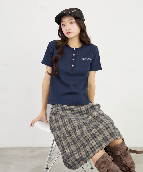 FCMM ヘンリーネック tシャツ 半袖 THERMAL HENLEY SS / サーマル
