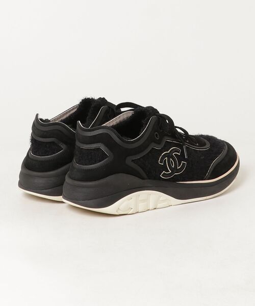 CHANEL ココマーク ハイカット スニーカー レディース39 ブラック CHANEL（シャネル） ココマーク ハイカットスニーカー 39 ブラック