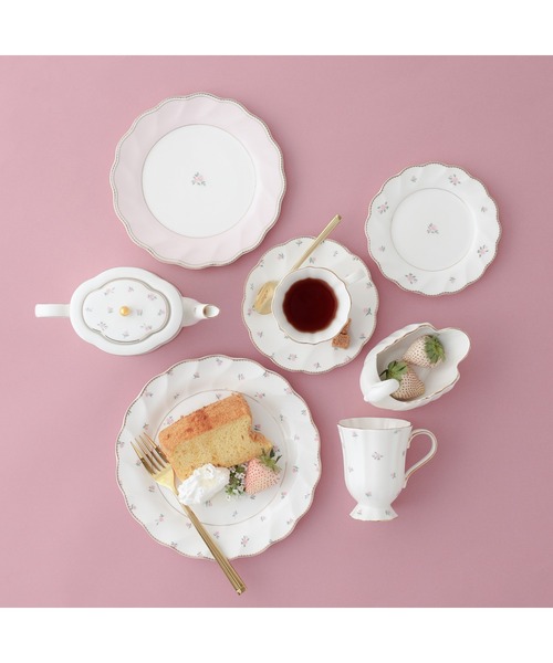 Francfranc（フランフラン） 食器 クラシックローズ プレート S ピンク