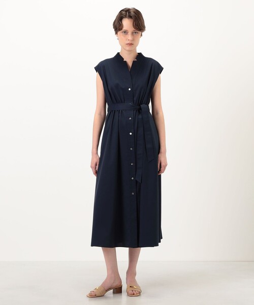 Ballsey（ボールジィ） シャツワンピース ポリエステルコットンタイプ