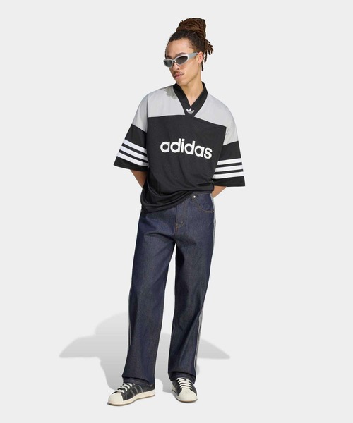 adidas（アディダス） ジーンズ ファイヤーバード アディカラー デニム