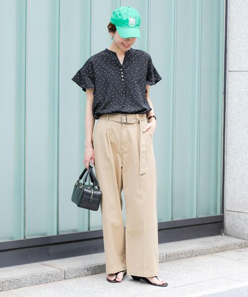 URBAN RESEARCH（アーバンリサーチ） ブラウス シャツ 半袖 フレンチ