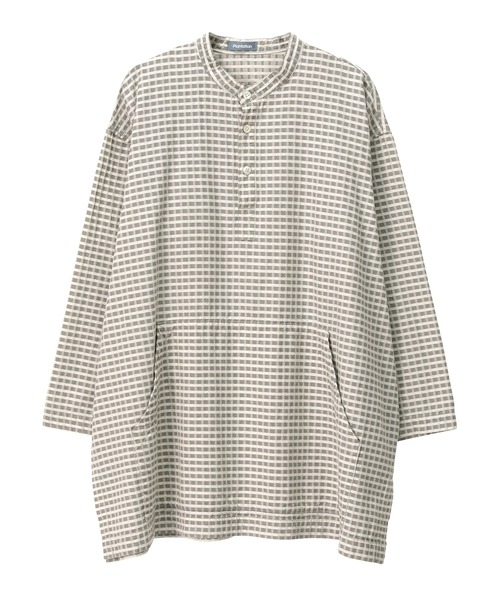 Plantation（プランテーション） 長袖シャツ X-LARGE ライトグレー 