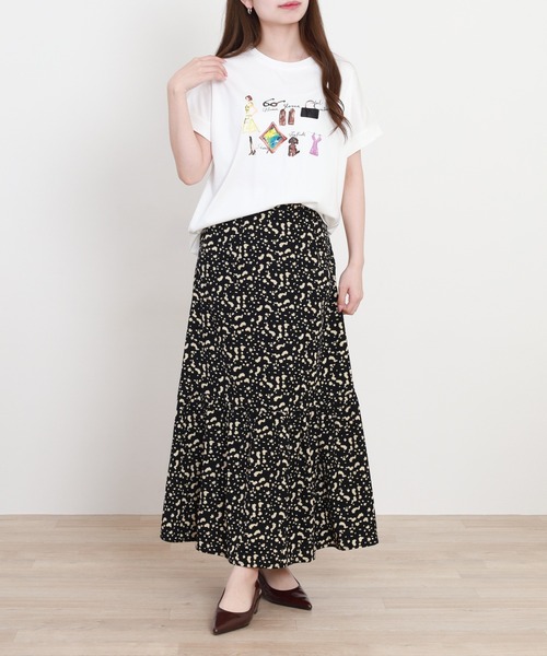 「EGLANTINE」 半袖カットソー 38 サーモンピンク レディース_画像9