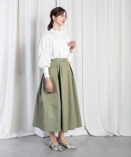 「RAW FUDGE」 長袖ブラウス M オフホワイト レディース_画像5