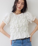 tシャツ 半袖 ドット&無地アソート シャーリ...の詳細画像3