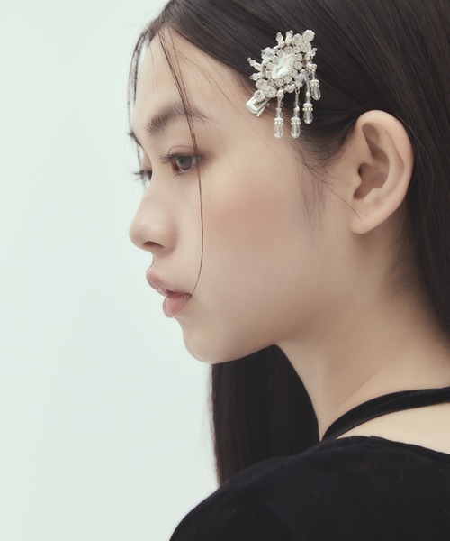 tanakadaisuke クリスタルヘアクリップ tanakadaisuke（タナカダイスケ） ヘアクリップ 「tanakadaisuke