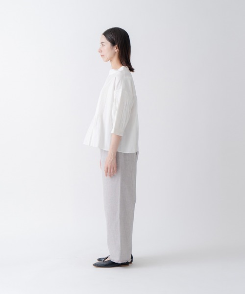 「Kelen」 7分袖ブラウス S オフホワイト レディース_画像9