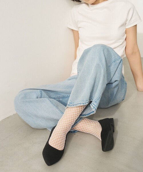 「steppi」 フラットパンプス 6 グレー レディース_画像9