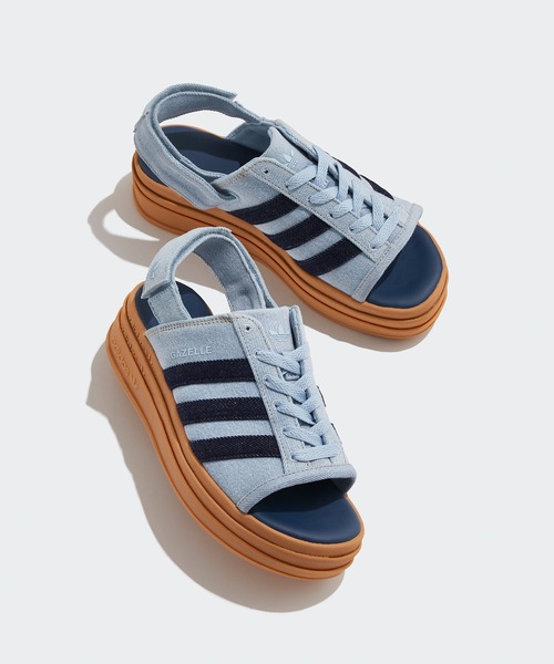  GAZELLE BOLD SANDALS 厚底サンダル adidas（アディダス） 厚底 サンダル ガゼル ボールド サンダル