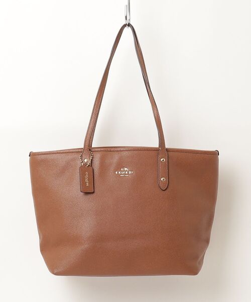 コーチ COACH トートバッグ ブリーカー レザーブラウン 新品保管 COACH（コーチ） トートバッグ - ブラウン レディース : ZOZOTOWN