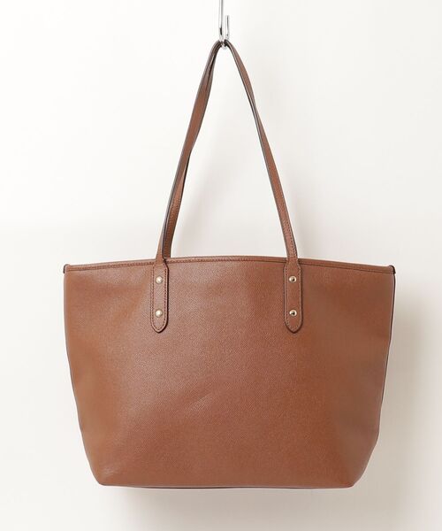 【美品】COACH トートバッグ ダークブラウン COACH（コーチ） トートバッグ - ブラウン レディース : ZOZOTOWN