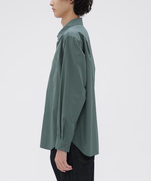 MARGARET HOWELL（マーガレットハウエル） シャツ FINE COMPACT COTTON