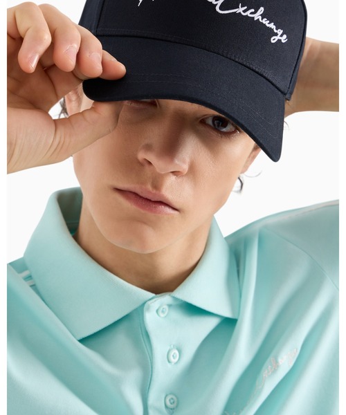 「ARMANI EXCHANGE」 キャップ FREE ブラック メンズ_画像7