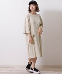 マタニティ 「復刻」BIG Tシャツワンピース...の詳細画像1