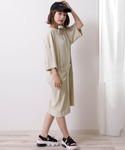 マタニティ 「復刻」BIG Tシャツワンピース...の詳細画像3