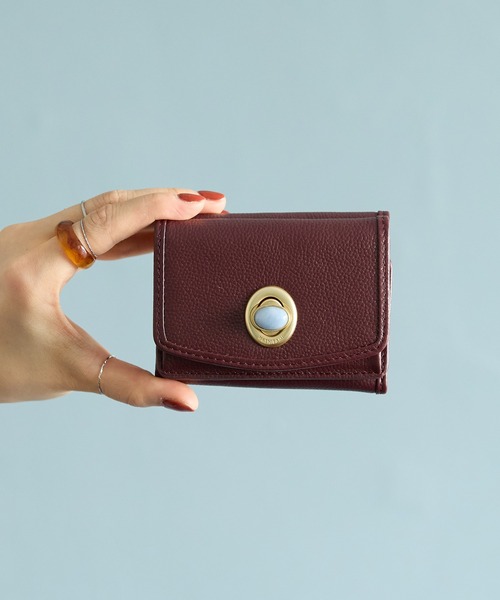 Hashibami（ハシバミ） 財布 「HASHIBAMI」天然石 ミニウォレット