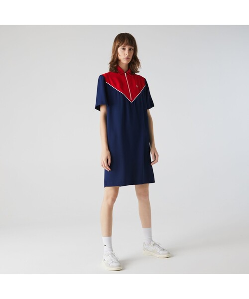 激安ブランド ワンピース シャツワンピース カラーブロックポロドレス Zozotown Paypayモール店 通販 Paypayモール 楽天市場 Www Ladislexia Net