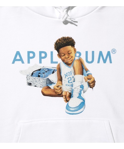 APPLEBUM 】パーカー ノースカロライナボーイ バスケ