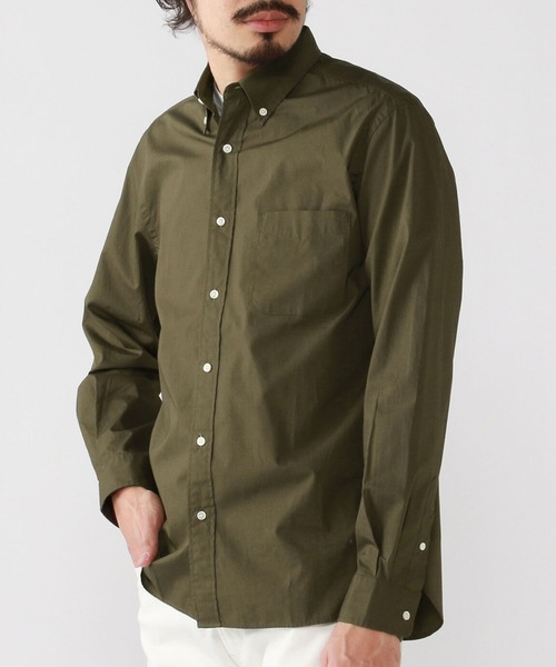 BEAMS+（ビームスプラス） シャツ カラー ブロード ボタンダウン