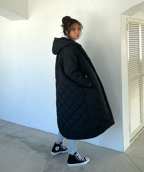 CHERI since1985 ダウンコート ダウンジャケット フード中綿 