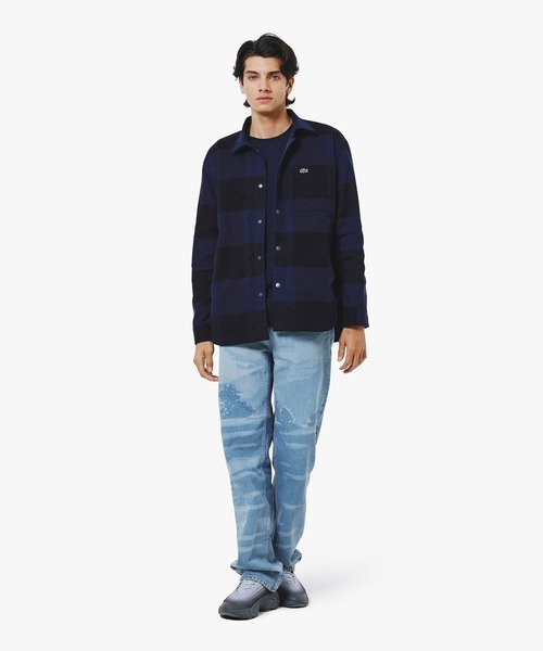 LACOSTE（ラコステ） シャツ プレーン×バッファローチェック