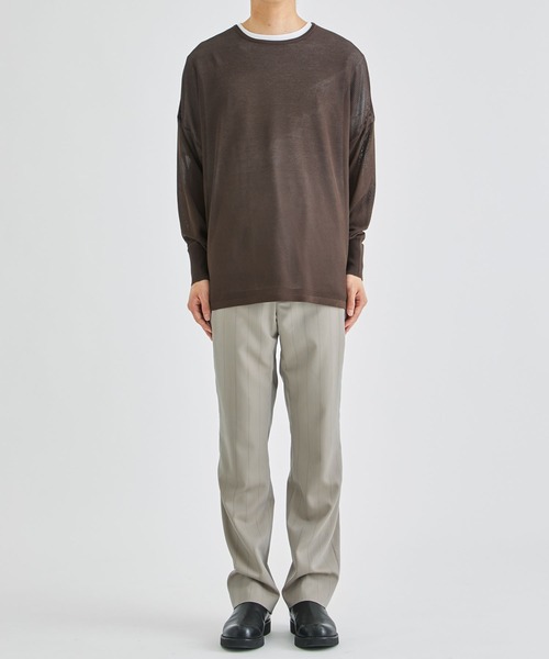 トップス walenode Recycling PP Garter sweater walenode tシャツ Tシャツ 【walenode/ウェルノード 】Recycling