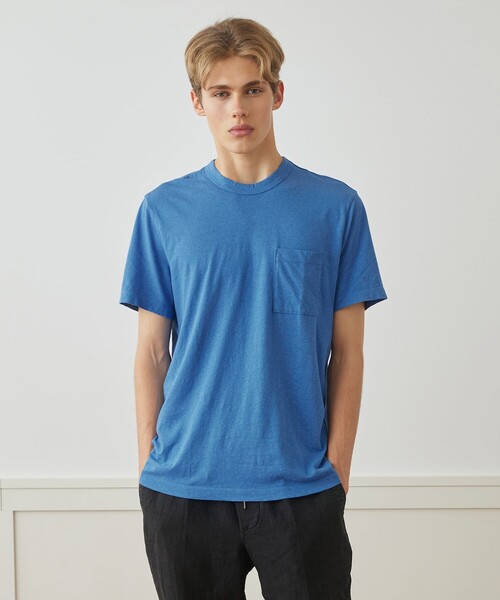JAMES PERSE（ジェームスパース） tシャツ コットンリネン ポケット