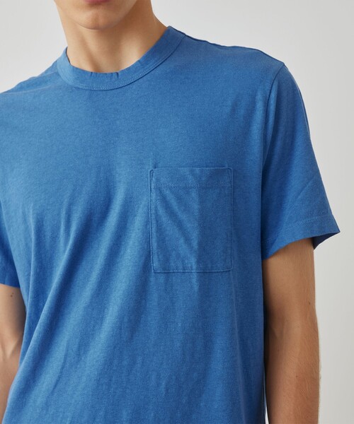 JAMES PERSE（ジェームスパース） tシャツ コットンリネン ポケット