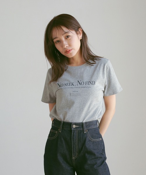 レディース tシャツ Tシャツ レタードTシャツ｜zozo｜08