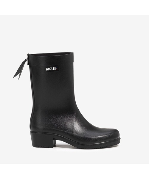 AIGLE　ミリカ　ミッド　ラバーブーツ エーグル AIGLE ミリカ ミッド ラバーブーツ （ブラック