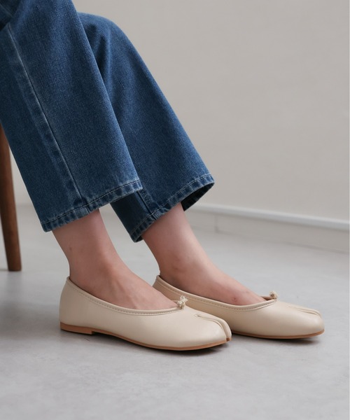 sakishimatokyo バレエシューズ パンプス 足袋パンプス/足袋バレエ