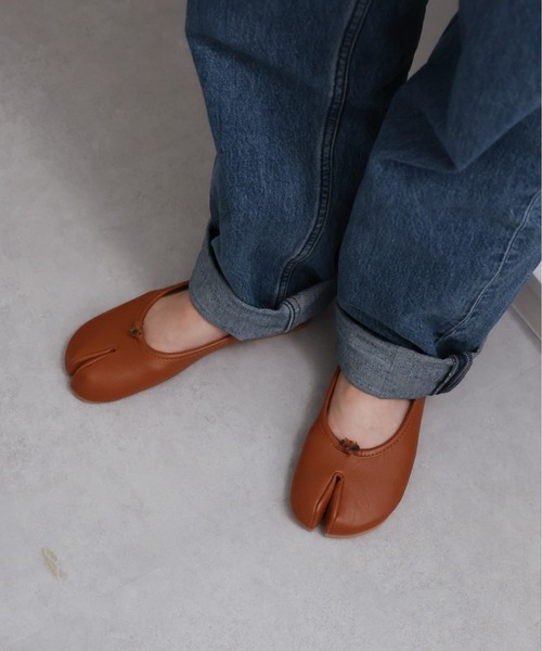 sakishimatokyo バレエシューズ パンプス 足袋パンプス/足袋バレエ