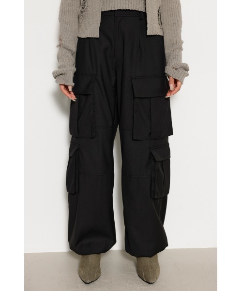 LAGUA GEM カーゴパンツ SIDE POCKET DESIGN パンツ レディース