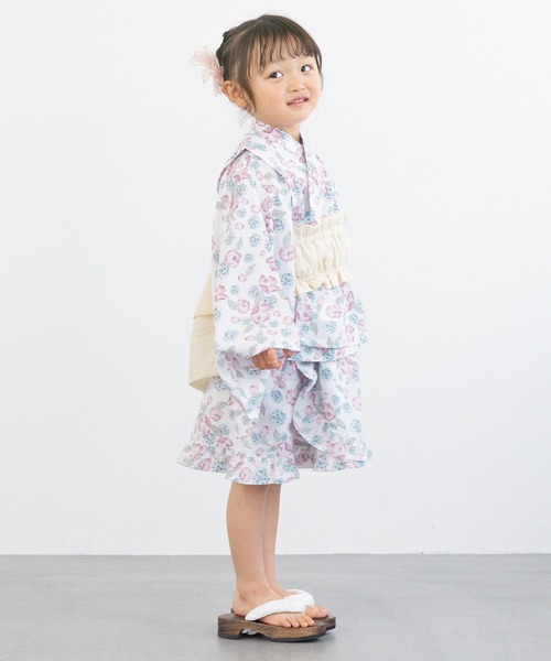 【再お値下げ】SOUBIEN　浴衣　セパレート　3点セット SOUBIEN 浴衣セット 3点セット（浴衣/帯/下駄） ボヌールセゾン