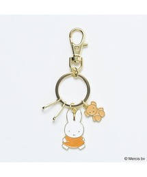 whatyrrfeel 「stoop©︎」チャームキーホルダー　branch Flowering giftシリーズ】 ダイカット レザー風刺繍チャーム