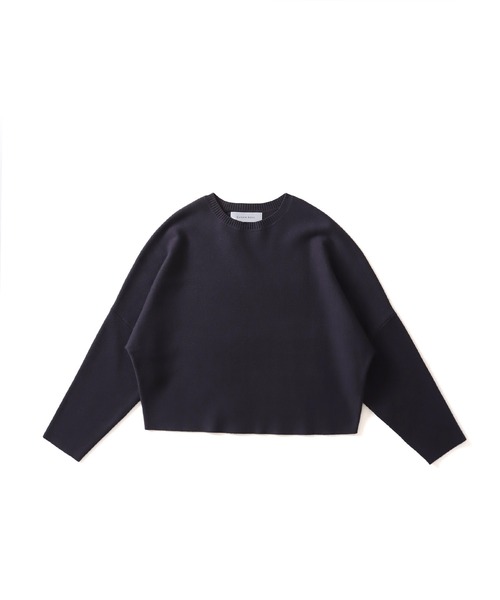 ニット セーター Sugar Rose / double jacqured short length pull(ダブルジャガードショートタケプルオーバ