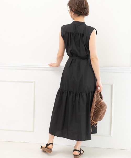 PREFERIR（プレフェリール） ワンピース シャドーストライプ