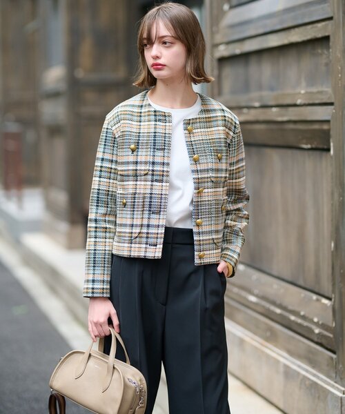 DRESSTERIOR（ドレステリア） ジャケット ノーカラージャケット 「上品