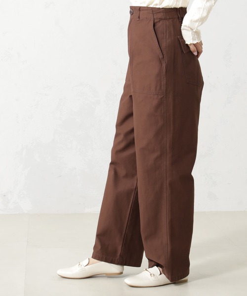 【お値引可・即購入可】バック サテン ベイカー パンツ セール】コンフォートバックサテンベイカーパンツ(WEB限定サイズ