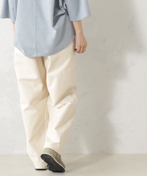 パンツ バックサテンベイカーパンツ レディース : ZOZOTOWN