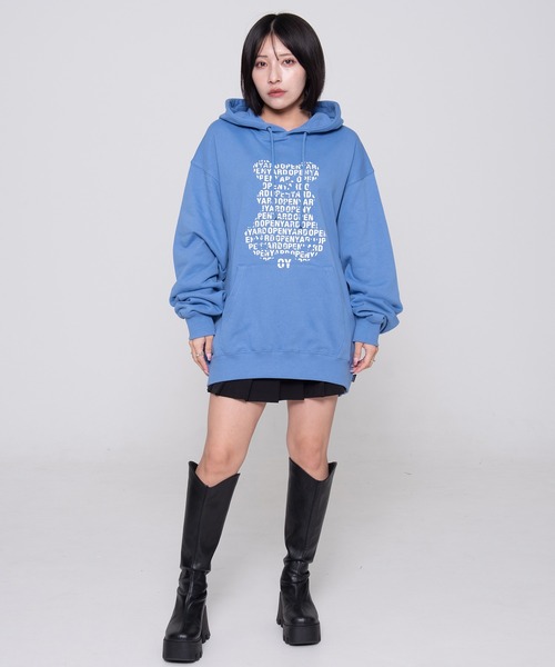 ★OY★ WORDY LOGO ODOLLY HOODIE - CORNFLOWER BLUE★正規品 OY パーカー 「OY/オーワイ」 WORDY LOGO ODOLLY HOODIE