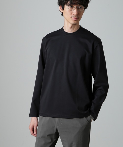 NANO universe tシャツ ジャケT(R) プレミアム クルーネック