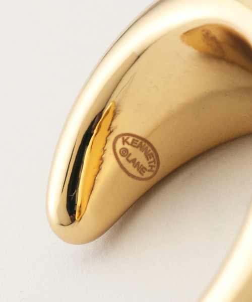 【新品未使用】ケネスジェイレーンshape post hoop ピアス Kenneth Jay Lane ネックレス 「Kenneth Lane/ケネス ジェイ
