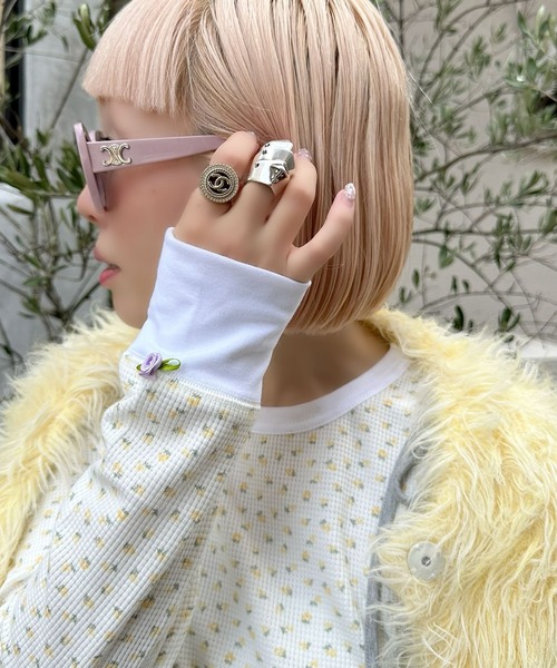Alley Tokyo カーディガン ふっさふさ過ぎるBIGカーデ レディース