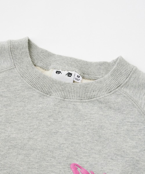 トレーナー スウェット BUTTERFLY RAGLAN COMPACT SWEAT TOP レディース X-girl トレーナー スウェット BUTTERFLY RAGLAN COMPACT SWEAT