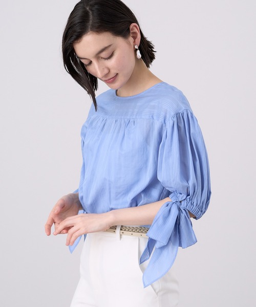 ANAYI ホワイト 半袖シャツ サイズ38 日本製 ANAYI ホワイト 半袖シャツ サイズ38 日本製