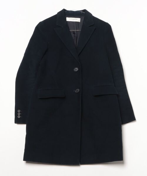 【未使用品】ユナイテッドアローズ　チェスターコート UNITED ARROWS（ユナイテッドアローズ） チェスターコート 36 ネイビー