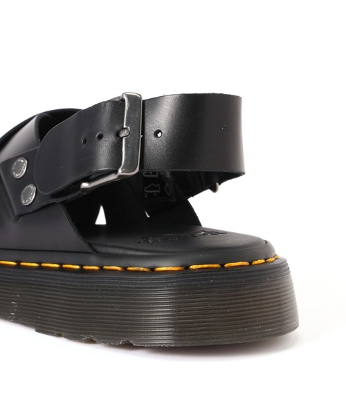 Dr. Martens ブラック サンダル Dr.Martens 「Dr. Martens」 サンダル 9 ブラック メンズ