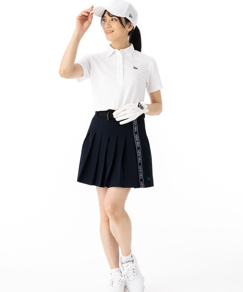 NEW ERA 黒 プリーツ ゴルフスカート Women's プリーツスカート ブラック | ゴルフ | ニューエラ